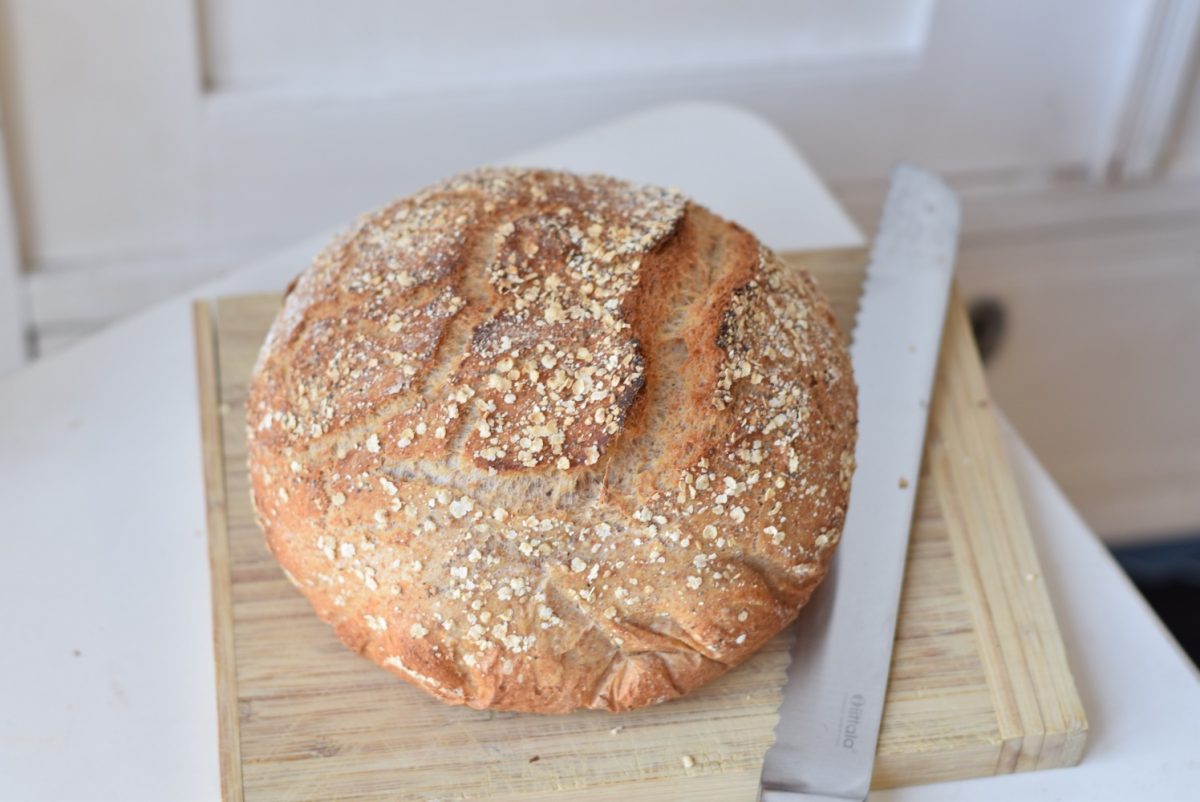 Easy High Hydration Bread Recipe with Millet, Spelt and Einkorn the